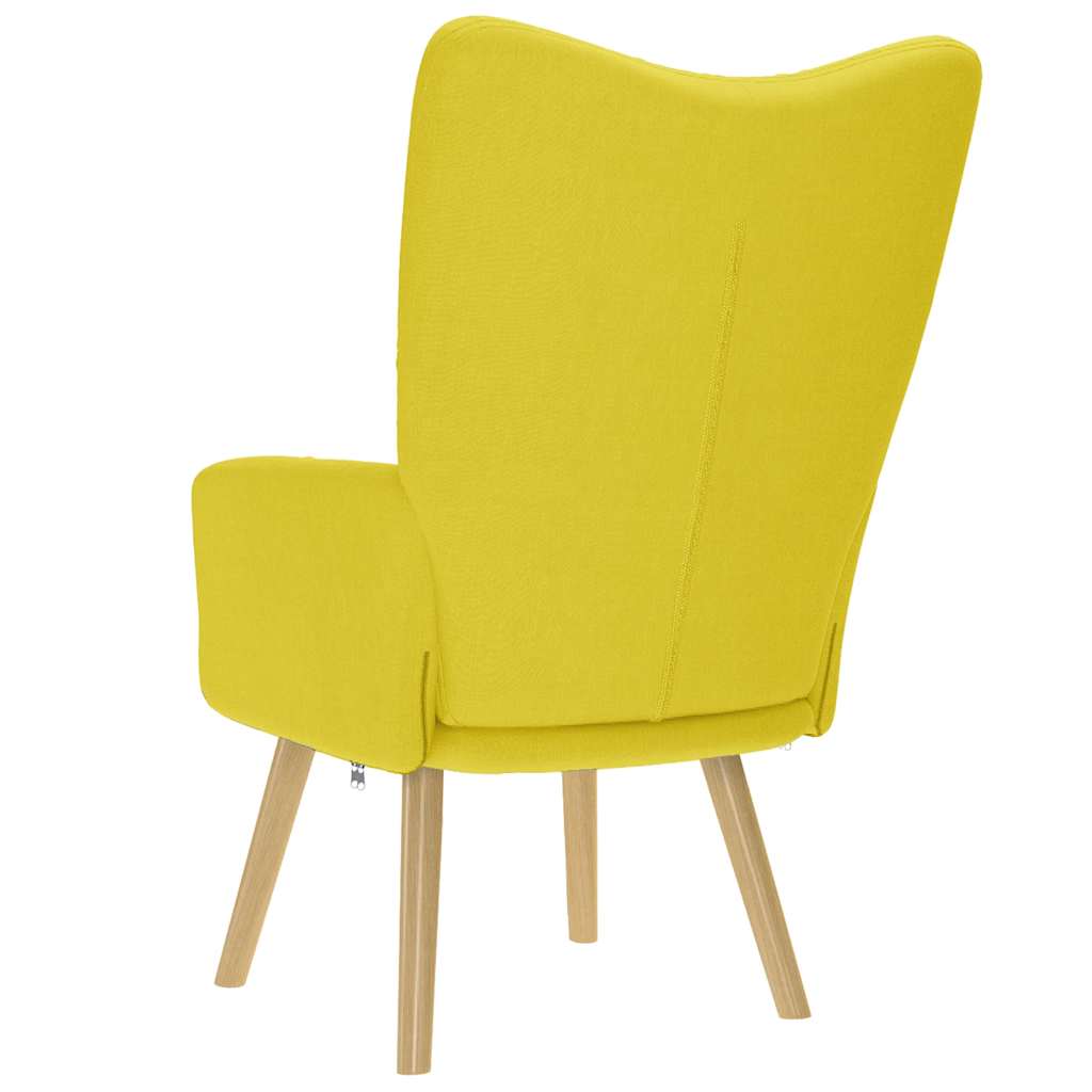 Relaxstoel stof lichtgeel is nu te koop bij PeponiXL, paradijselijk wonen!