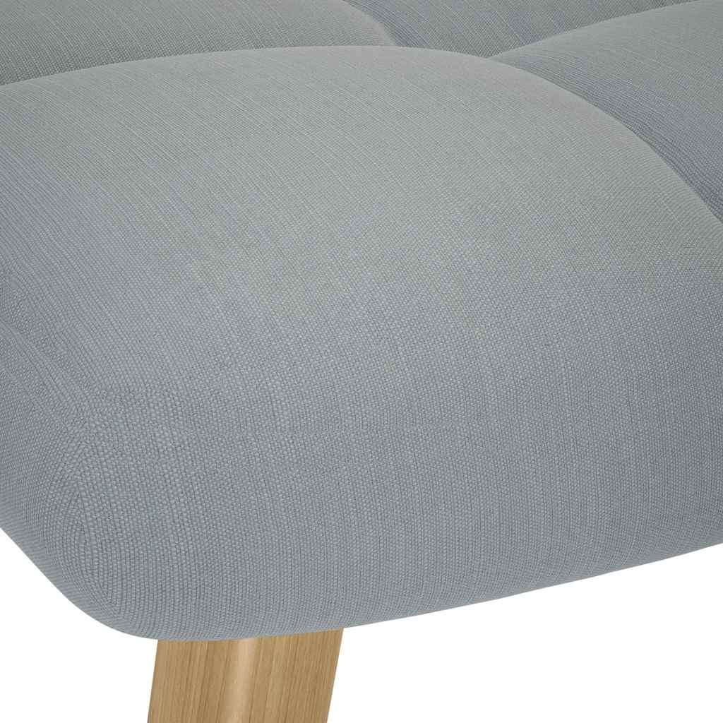 Relaxstoel met voetenbankje stof lichtgrijs is nu te koop bij PeponiXL, paradijselijk wonen!