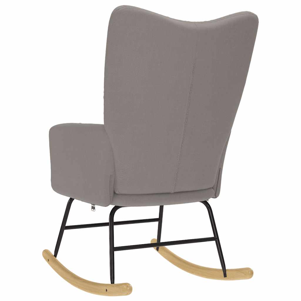 Schommelstoel stof taupe is nu te koop bij PeponiXL, paradijselijk wonen!