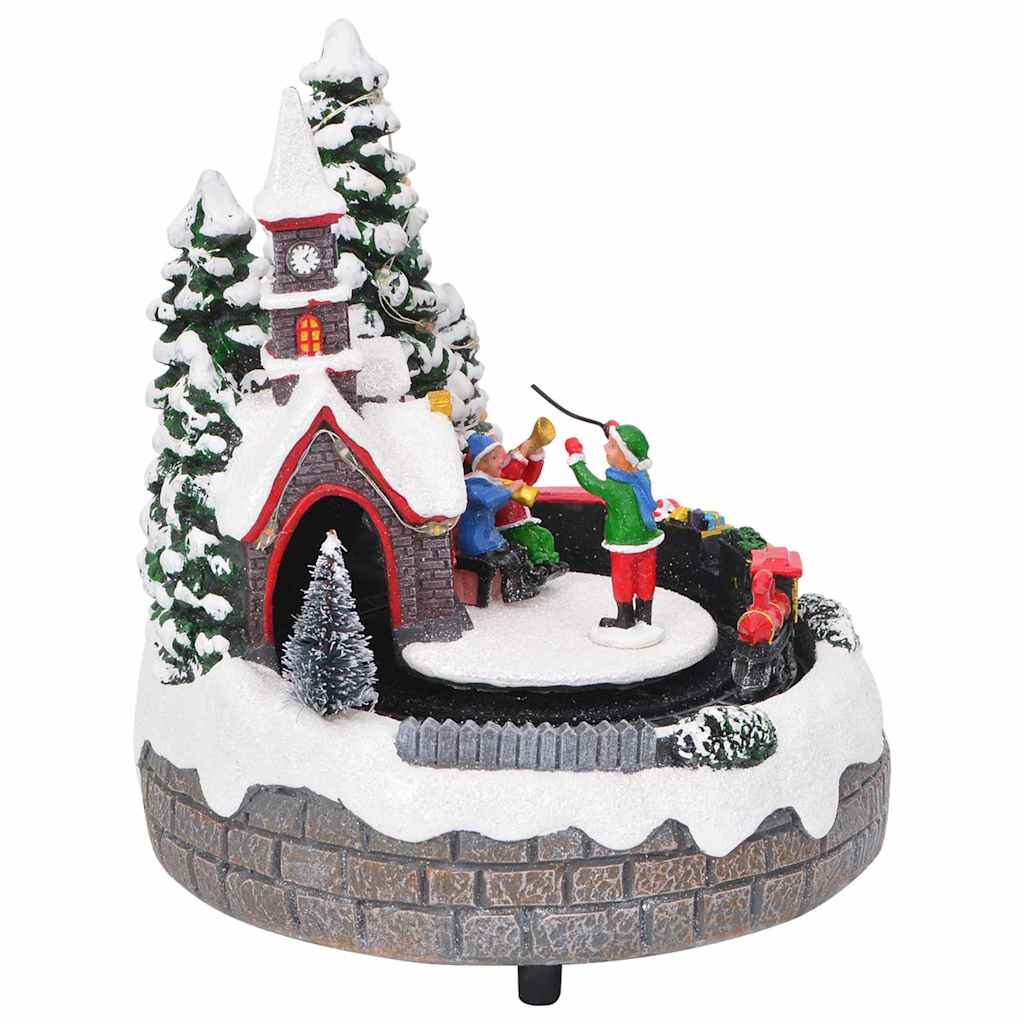 Kerst Tafelopstelling Multikleur 16 x 16 x 19 cm Kunststof is nu te koop bij PeponiXL, paradijselijk wonen!