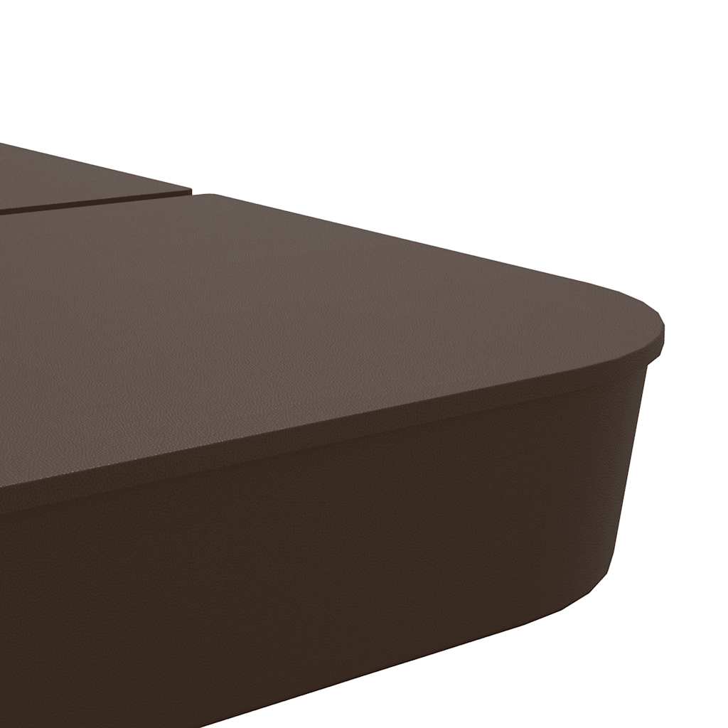 4-delige Set parasolvoeten voor kruisvoet parasol 100 kg PP is nu te koop bij PeponiXL, paradijselijk wonen!