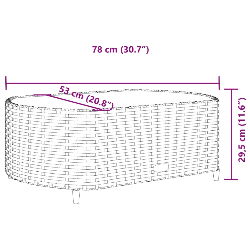 5-delige Loungeset met kussens poly rattan bruin is nu te koop bij PeponiXL, paradijselijk wonen!