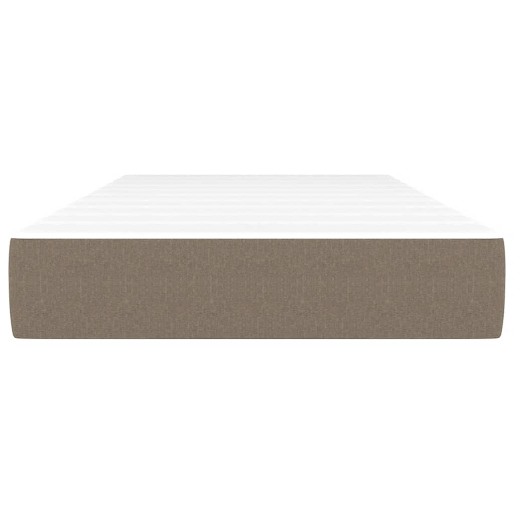 Pocketveringmatras voor kinderen medium 80x160 cm stof taupe is nu te koop bij PeponiXL, paradijselijk wonen!