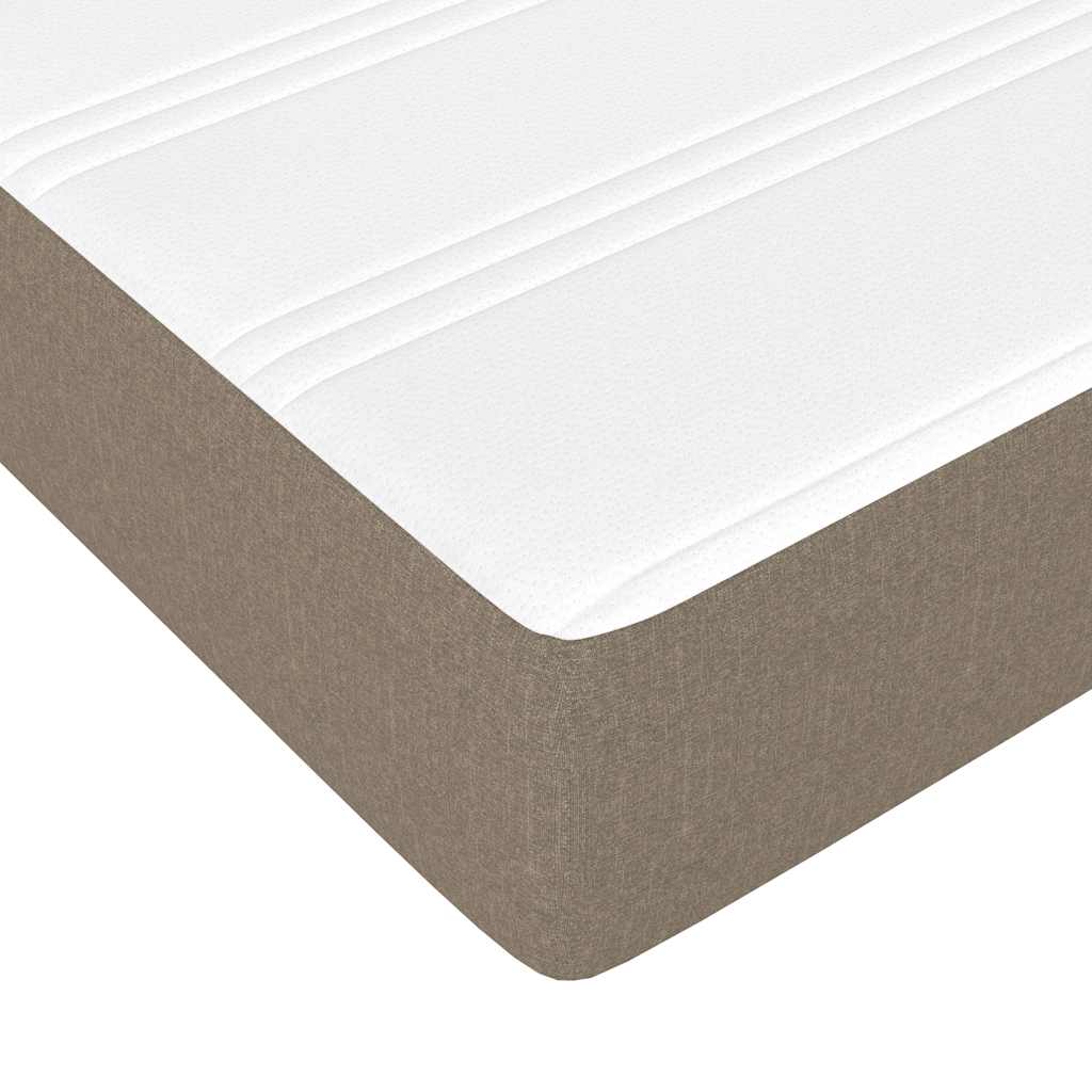 Pocketveringmatras voor kinderen medium 80x160 cm stof taupe is nu te koop bij PeponiXL, paradijselijk wonen!