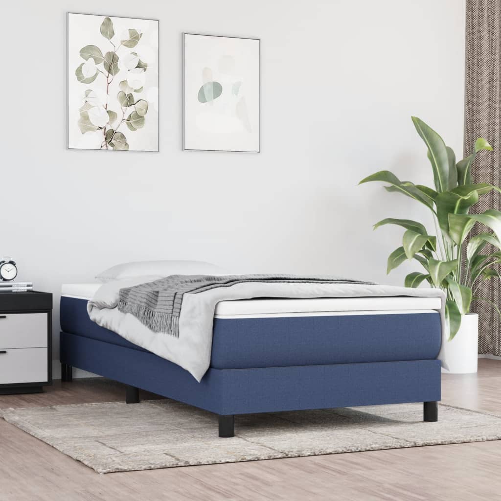 Pocketveringmatras voor kinderen medium 80x160 cm stof blauw is nu te koop bij PeponiXL, paradijselijk wonen!