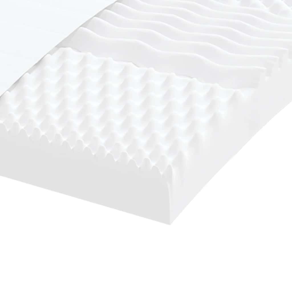 Schuimmatras 7 zones hardheid 20 ILD 90x210 cm wit is nu te koop bij PeponiXL, paradijselijk wonen!