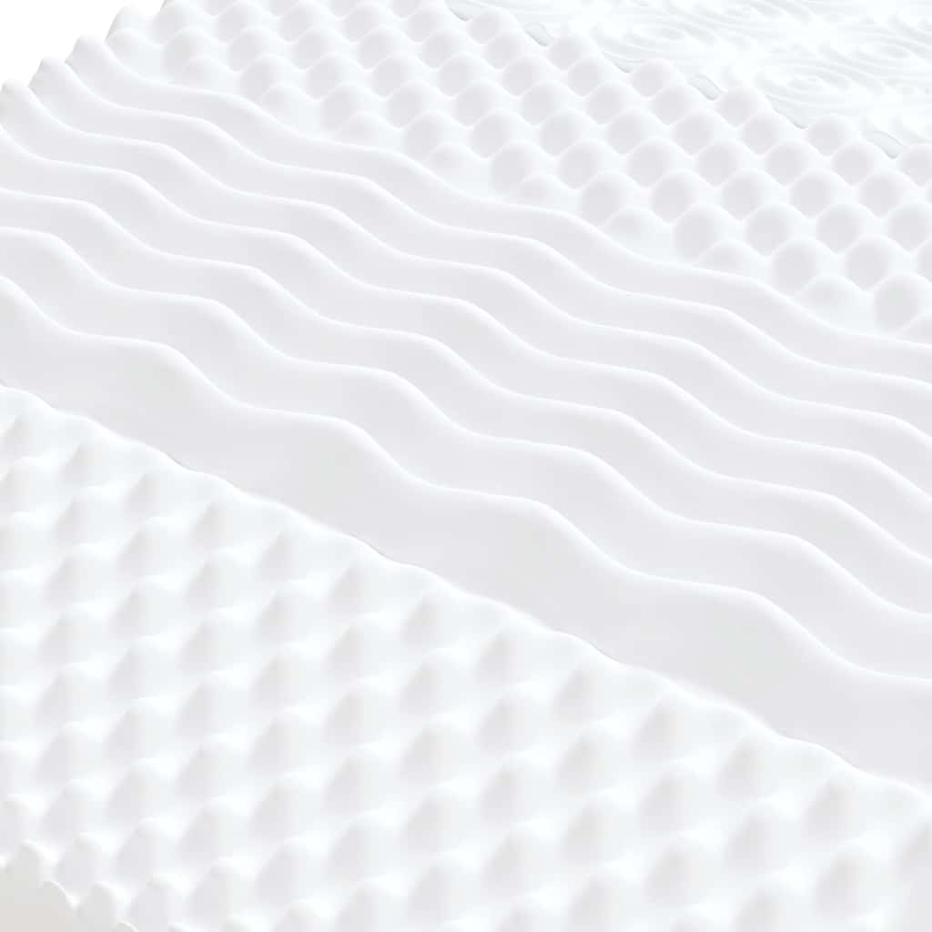 Schuimmatras 7 zones hardheid 20 ILD 160x210 cm wit is nu te koop bij PeponiXL, paradijselijk wonen!