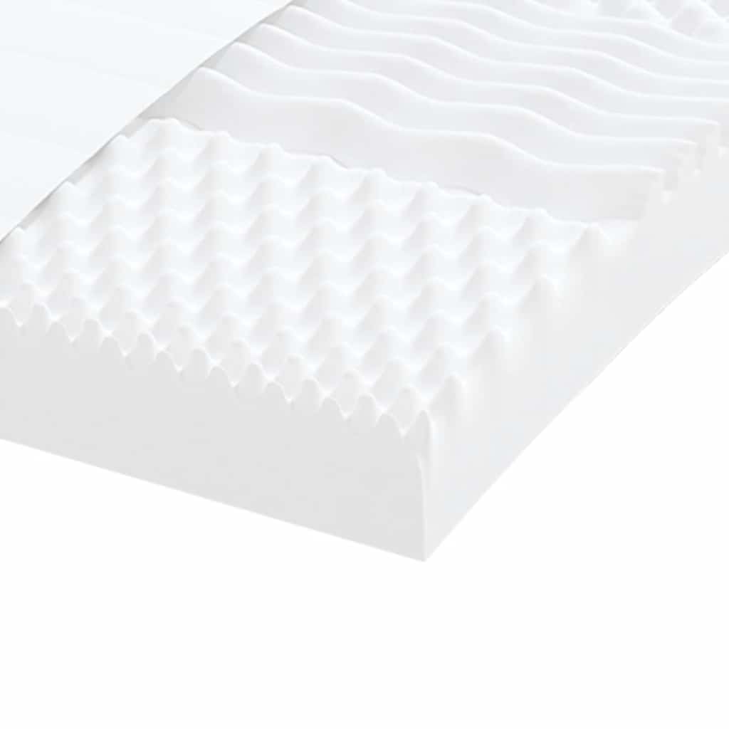 Schuimmatras 7 zones hardheid 20 ILD 160x210 cm wit is nu te koop bij PeponiXL, paradijselijk wonen!