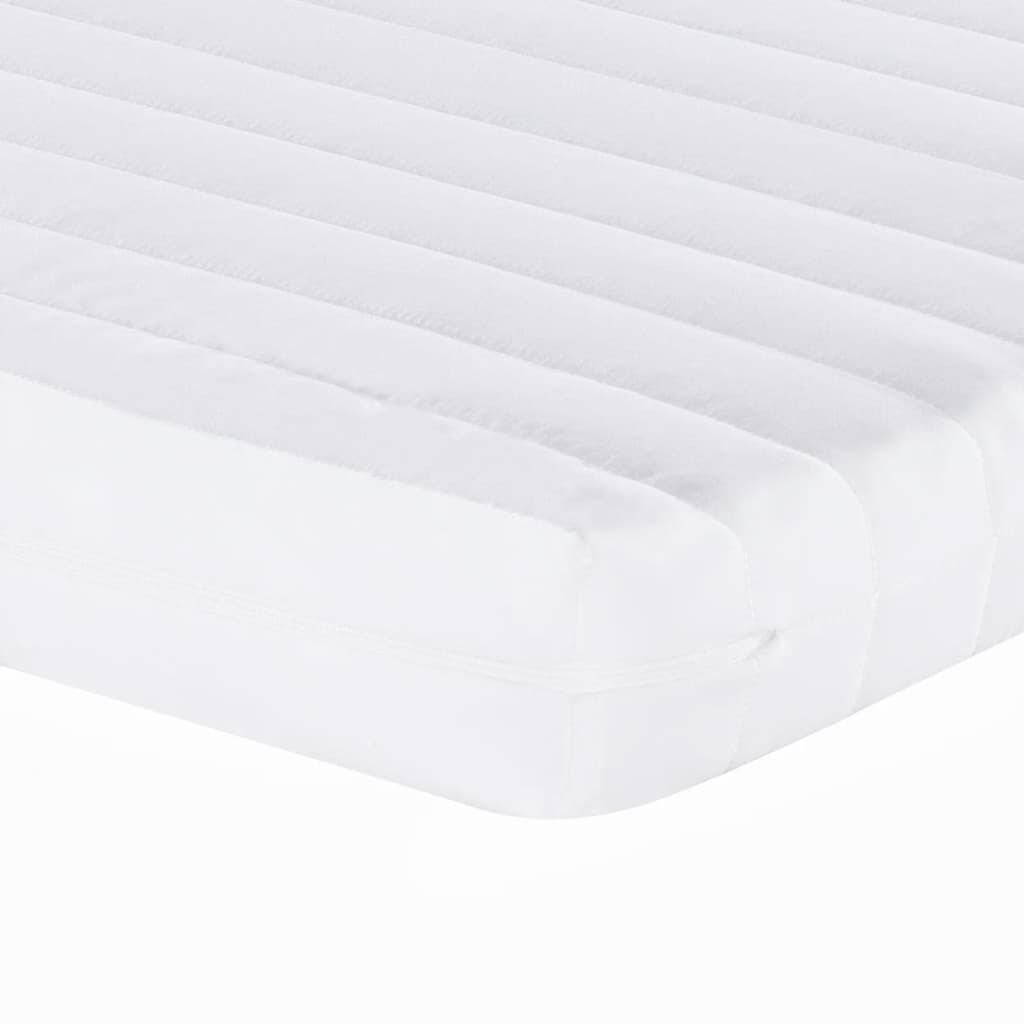 Schuimmatras 7 zones hardheid 20 ILD 90x220 cm wit is nu te koop bij PeponiXL, paradijselijk wonen!
