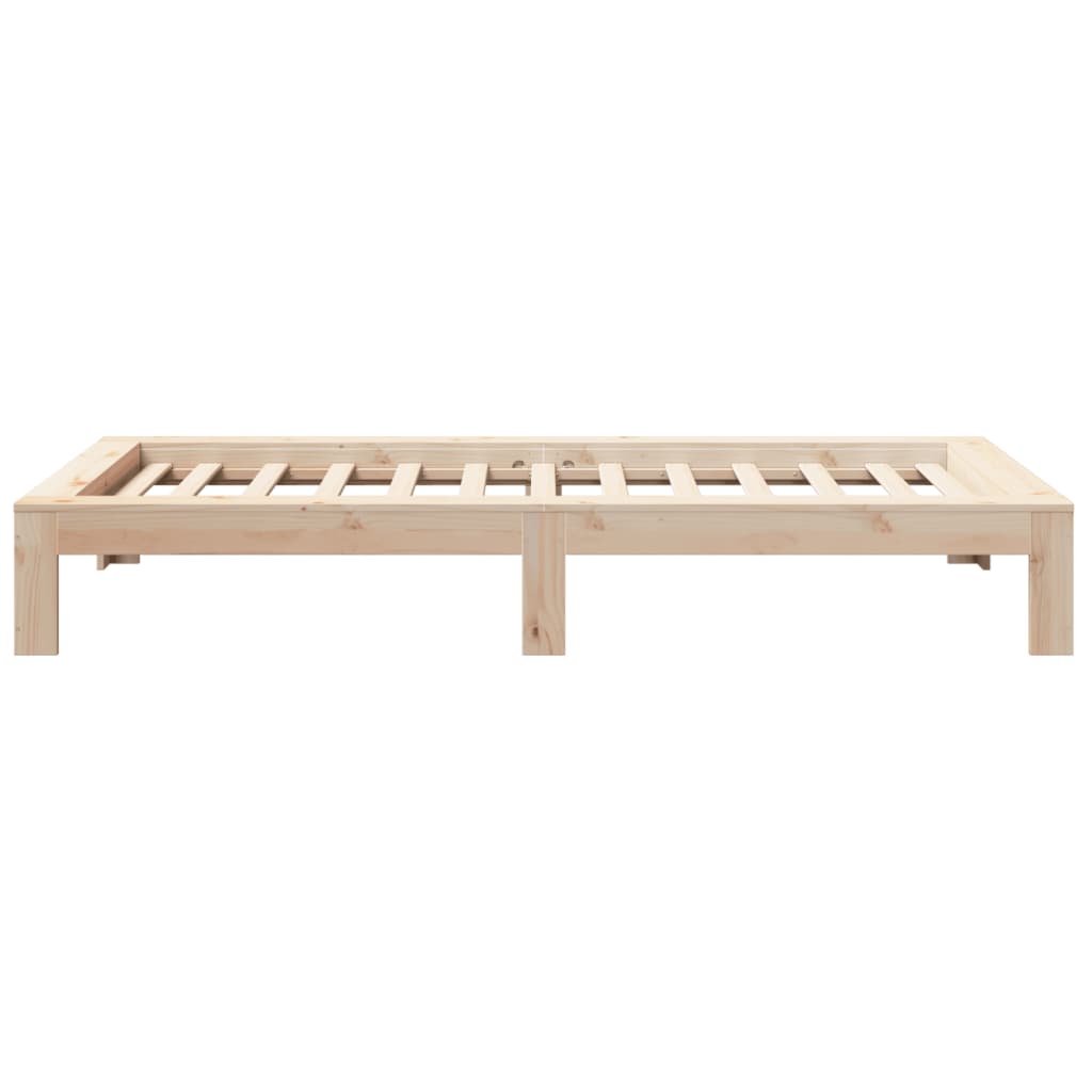 Bedframe zonder matras massief grenenhout 90x200 cm is nu te koop bij PeponiXL, paradijselijk wonen!