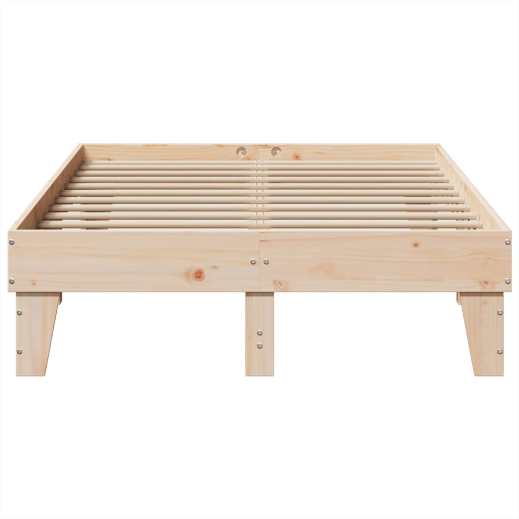 Bedframe zonder matras massief grenenhout 120x200 cm is nu te koop bij PeponiXL, paradijselijk wonen!