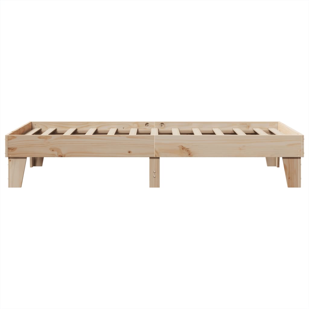 Bedframe zonder matras massief grenenhout 90x190 cm is nu te koop bij PeponiXL, paradijselijk wonen!