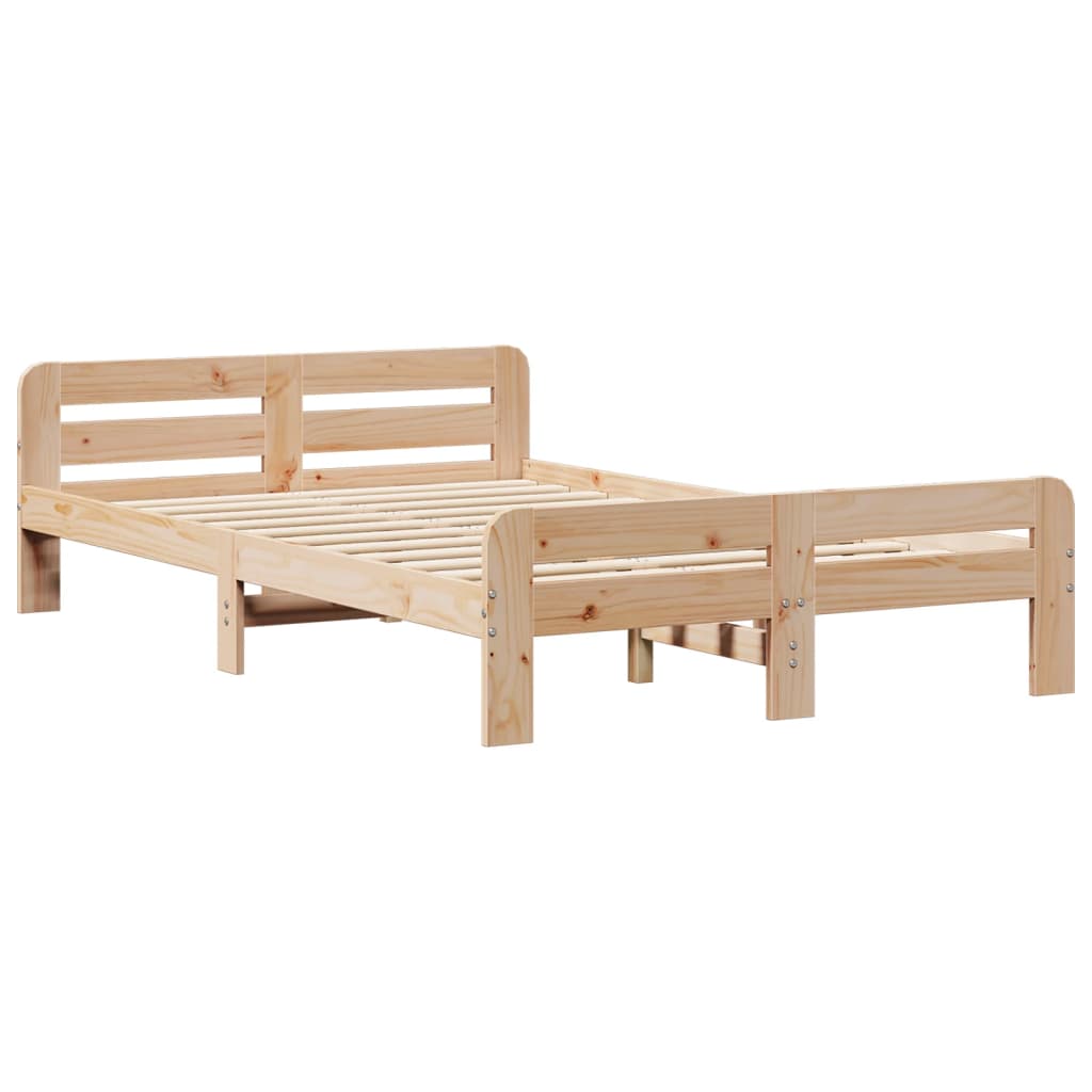 Bedframe zonder matras massief grenenhout 120x190 cm is nu te koop bij PeponiXL, paradijselijk wonen!