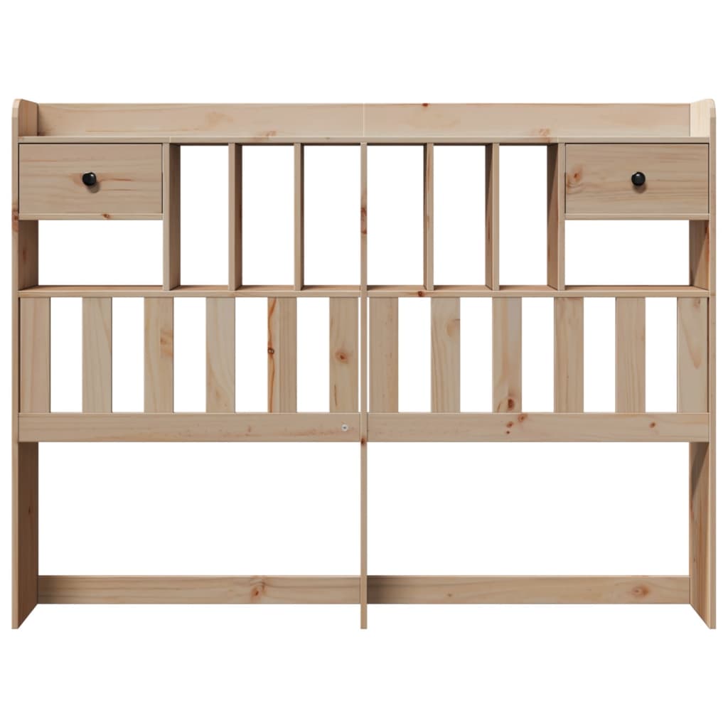 Hoofdbord met opbergruimte 140 cm massief grenenhout is nu te koop bij PeponiXL, paradijselijk wonen!