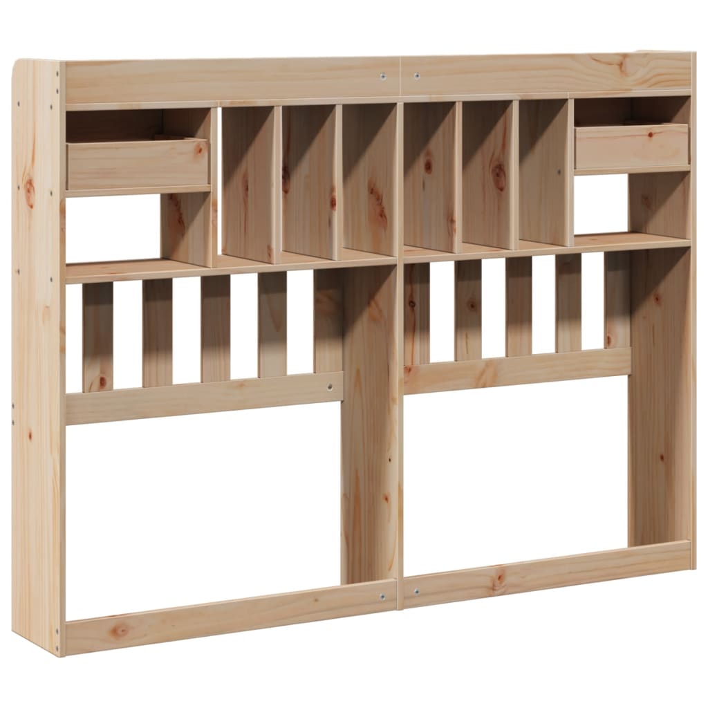 Hoofdbord met opbergruimte 140 cm massief grenenhout is nu te koop bij PeponiXL, paradijselijk wonen!