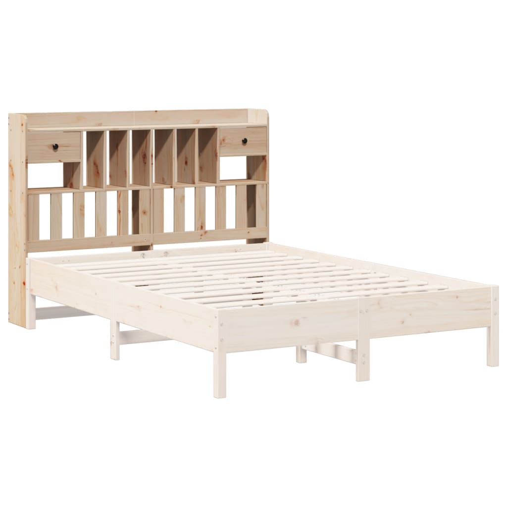 Hoofdbord met opbergruimte 140 cm massief grenenhout is nu te koop bij PeponiXL, paradijselijk wonen!