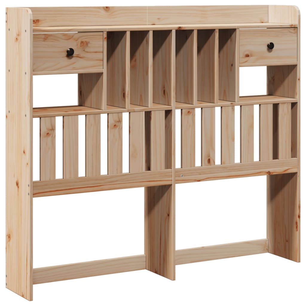 Hoofdbord met opbergruimte 135 cm massief grenenhout is nu te koop bij PeponiXL, paradijselijk wonen!