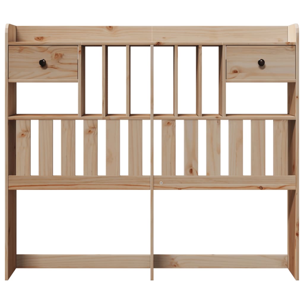 Hoofdbord met opbergruimte 135 cm massief grenenhout is nu te koop bij PeponiXL, paradijselijk wonen!