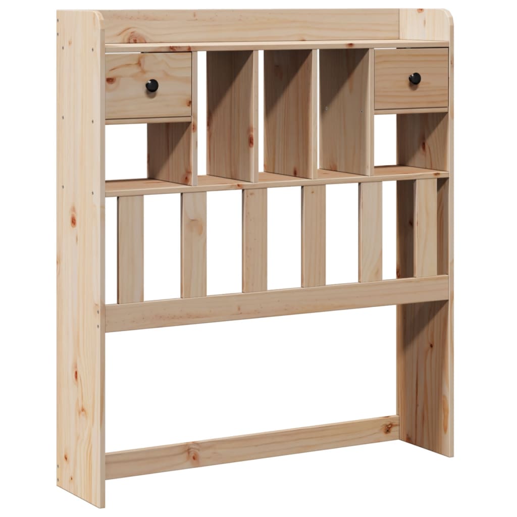 Hoofdbord met opbergruimte 100 cm massief grenenhout is nu te koop bij PeponiXL, paradijselijk wonen!