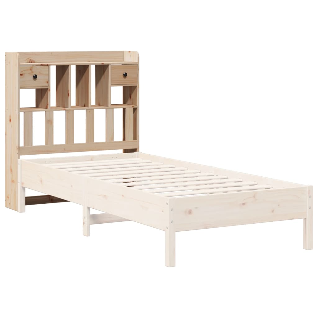 Hoofdbord met opbergruimte 90 cm massief grenenhout is nu te koop bij PeponiXL, paradijselijk wonen!