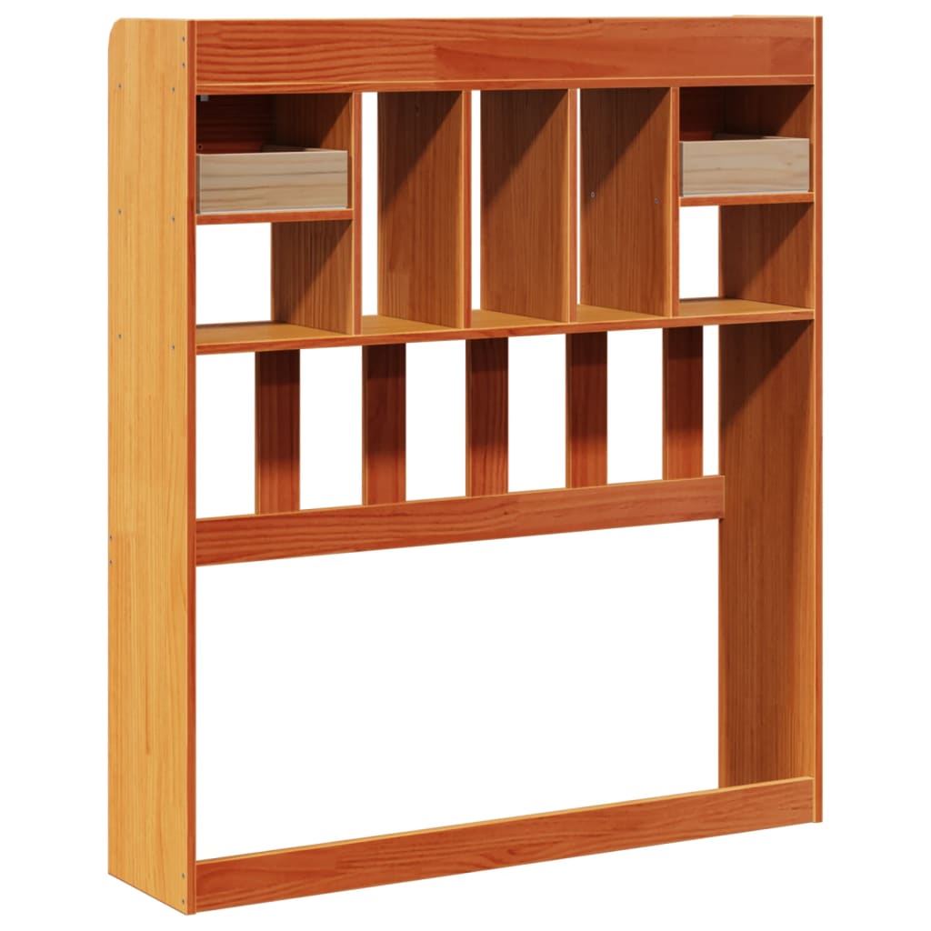 Hoofdbord met opbergruimte 75 cm massief grenenhout wasbruin is nu te koop bij PeponiXL, paradijselijk wonen!