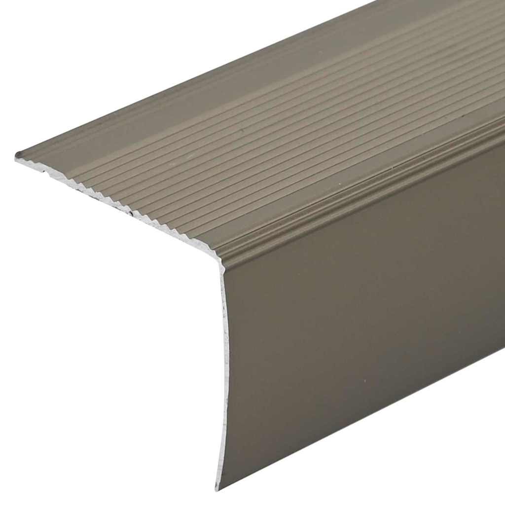 Trapprofielen 10 pcs champagne 67 x 3 x 2 cm Aluminium is nu te koop bij PeponiXL, paradijselijk wonen!