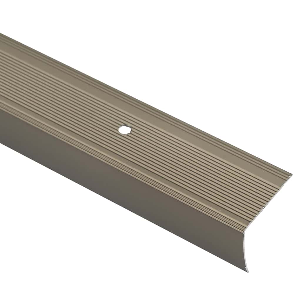 Trapprofielen 10 pcs champagne 67 x 3 x 2 cm Aluminium is nu te koop bij PeponiXL, paradijselijk wonen!