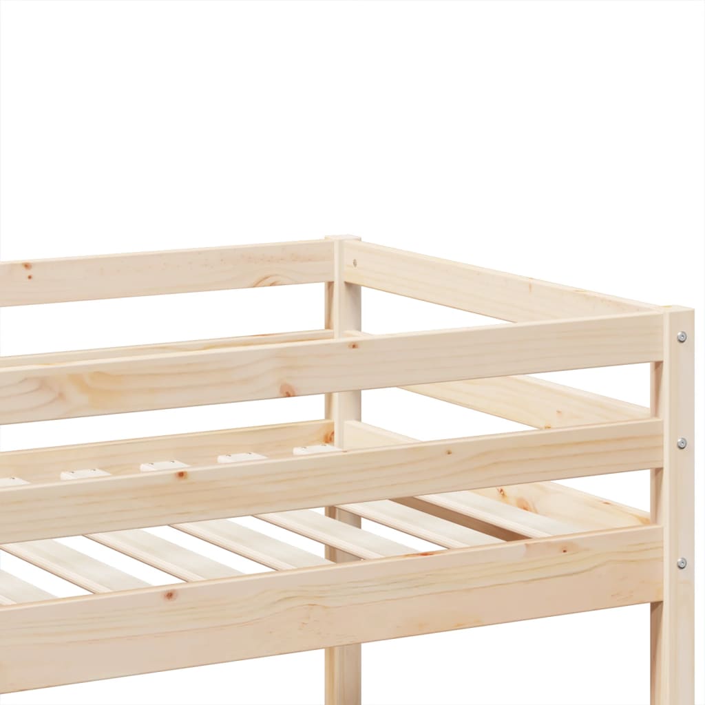 Stapelbed massief grenenhout 80x200 cm is nu te koop bij PeponiXL, paradijselijk wonen!