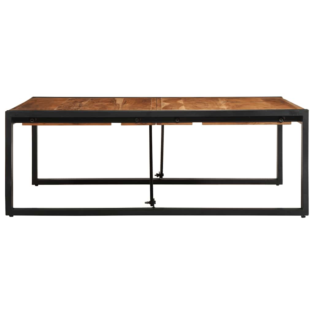 Salontafel 100x100x35 cm massief acaciahout is nu te koop bij PeponiXL, paradijselijk wonen!