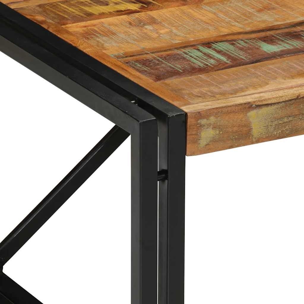 Salontafel 80x80x35 cm massief gerecycled hout meerkleurig is nu te koop bij PeponiXL, paradijselijk wonen!