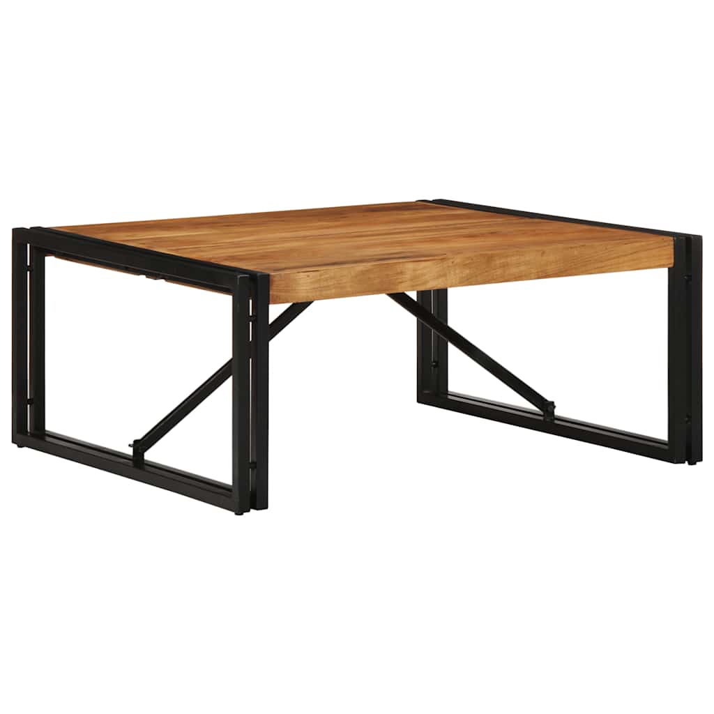 Salontafel 80x80x35 cm massief acaciahout is nu te koop bij PeponiXL, paradijselijk wonen!