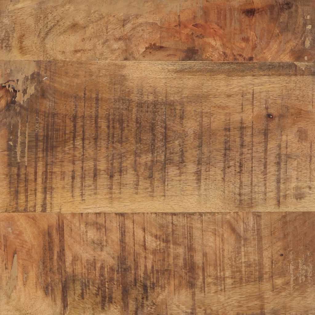 Nachtkastje 40x40x59 cm Massief ruw hout Mango is nu te koop bij PeponiXL, paradijselijk wonen!