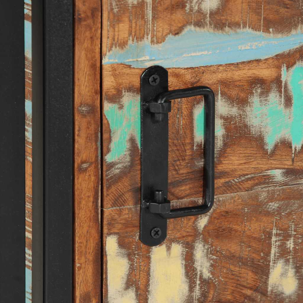 Nachtkastje 40x40x59 cm Massief hout gerecycled is nu te koop bij PeponiXL, paradijselijk wonen!