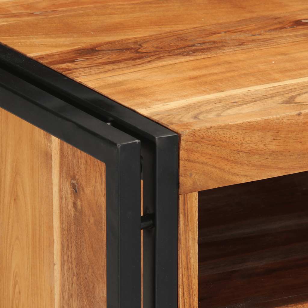 Nachtkastje 40x40x59 cm Massief hout Acacia is nu te koop bij PeponiXL, paradijselijk wonen!