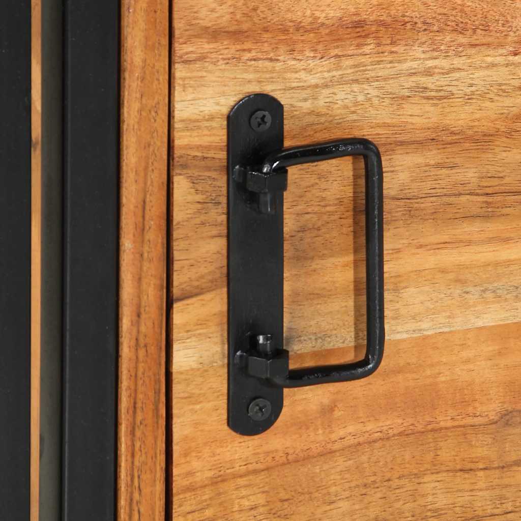 Nachtkastje 40x40x59 cm Massief hout Acacia is nu te koop bij PeponiXL, paradijselijk wonen!