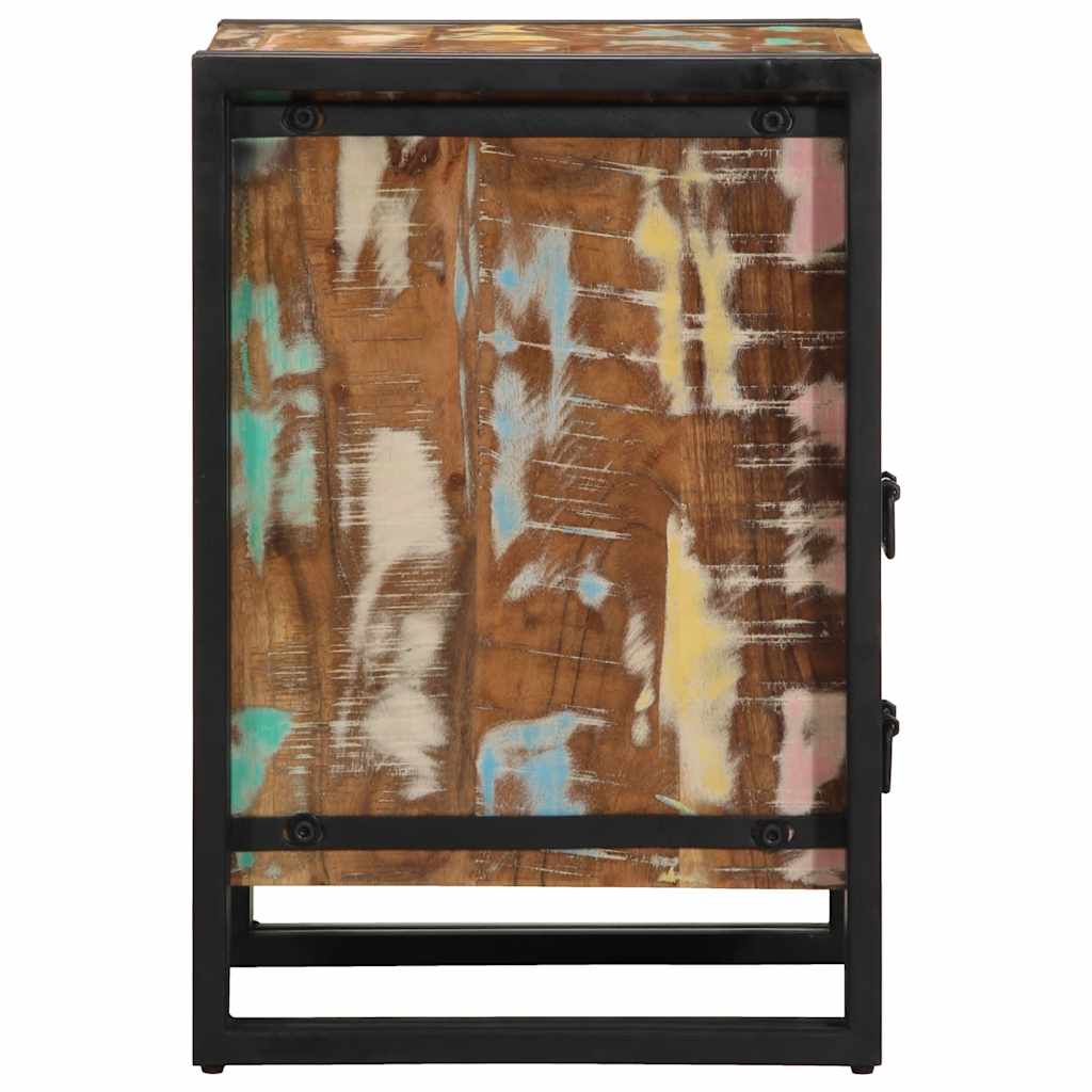 Nachtkastje 40x40x59 cm Massief hout gerecycled is nu te koop bij PeponiXL, paradijselijk wonen!