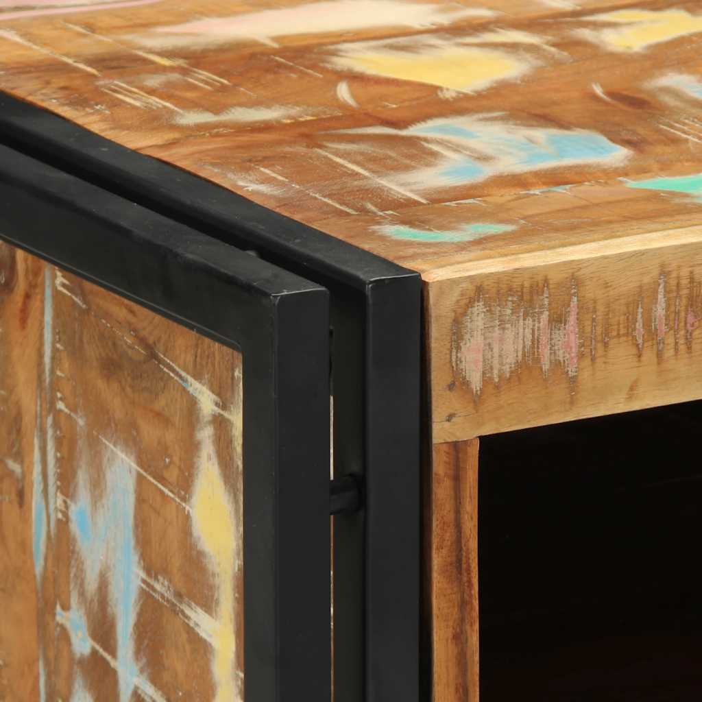 Nachtkastje 40x40x59 cm Massief hout gerecycled is nu te koop bij PeponiXL, paradijselijk wonen!