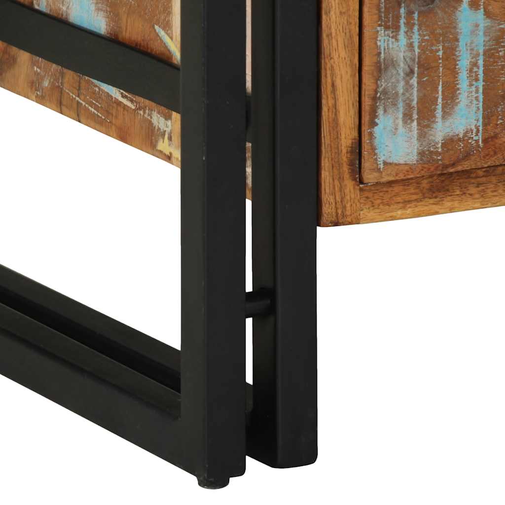 Nachtkastje 40x40x59 cm Massief hout gerecycled is nu te koop bij PeponiXL, paradijselijk wonen!