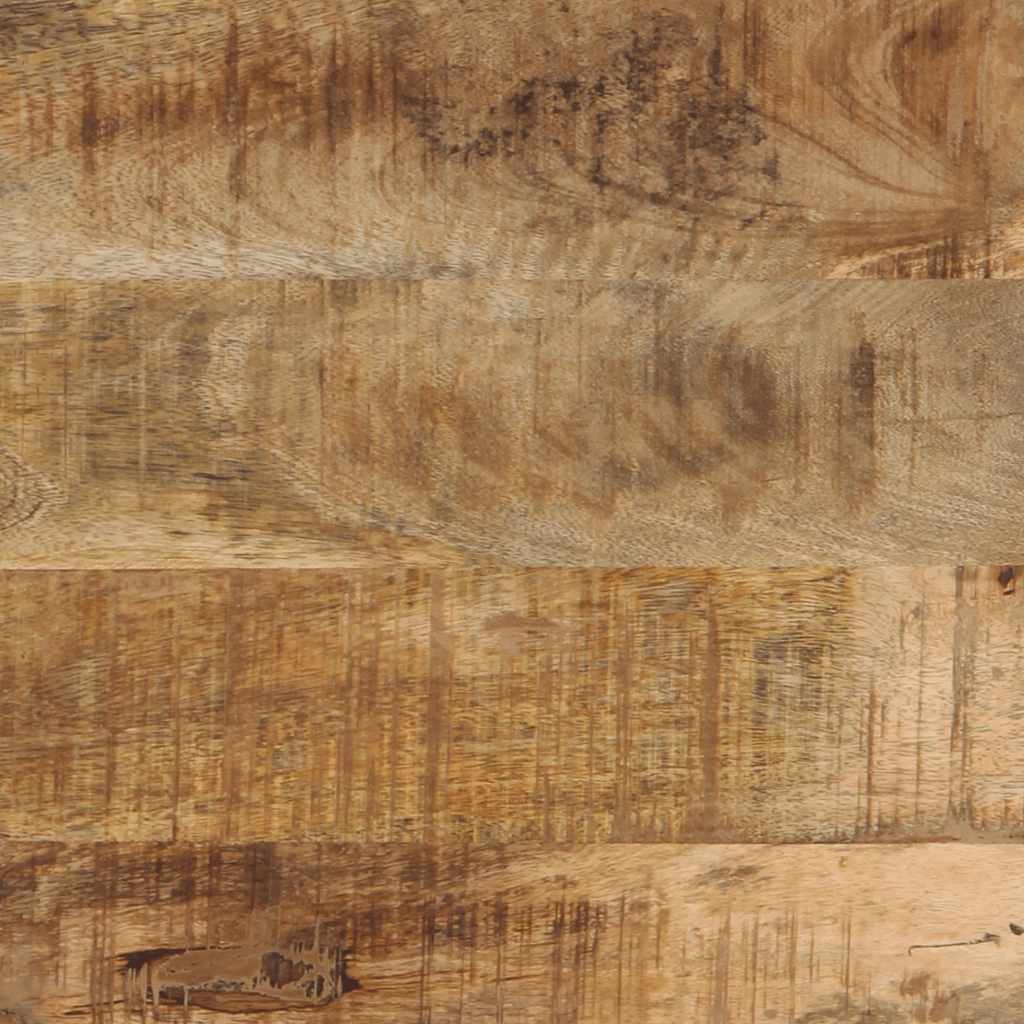 Nachtkastjes 2 stuks 40x40x50 cm Massief ruw hout Mango is nu te koop bij PeponiXL, paradijselijk wonen!