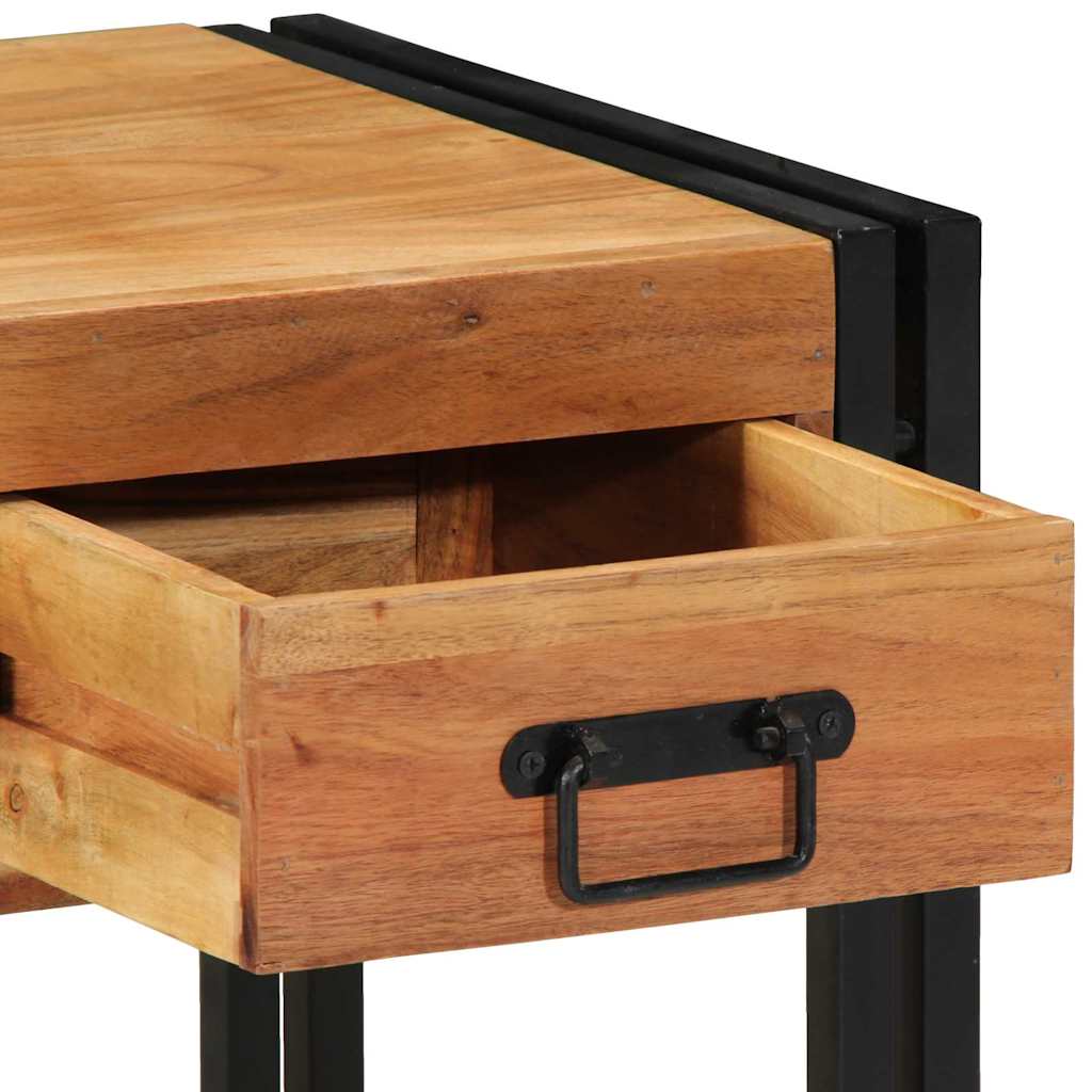 Nachtkastje 2 pcs Bruin 40 x 40 x 50 cm Massief acaciahout is nu te koop bij PeponiXL, paradijselijk wonen!