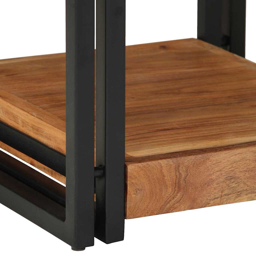 Nachtkastje 2 pcs Bruin 40 x 40 x 50 cm Massief acaciahout is nu te koop bij PeponiXL, paradijselijk wonen!