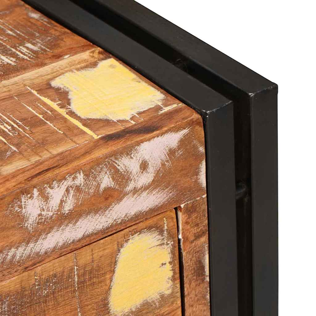 Dressoir met lade Bruin 66 x 33 x 70 cm Massief gerecycled hout is nu te koop bij PeponiXL, paradijselijk wonen!