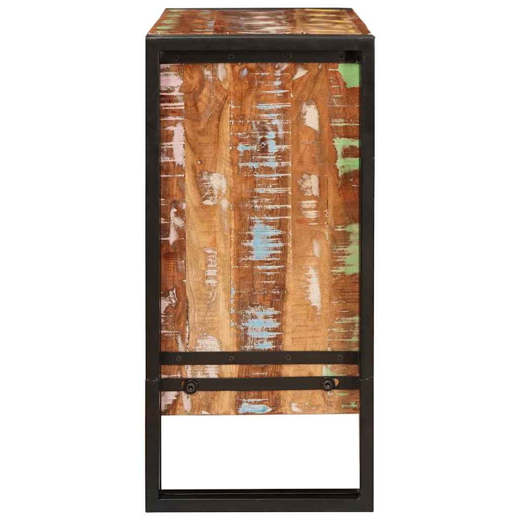 Dressoir met lade Bruin 66 x 33 x 70 cm Massief gerecycled hout is nu te koop bij PeponiXL, paradijselijk wonen!