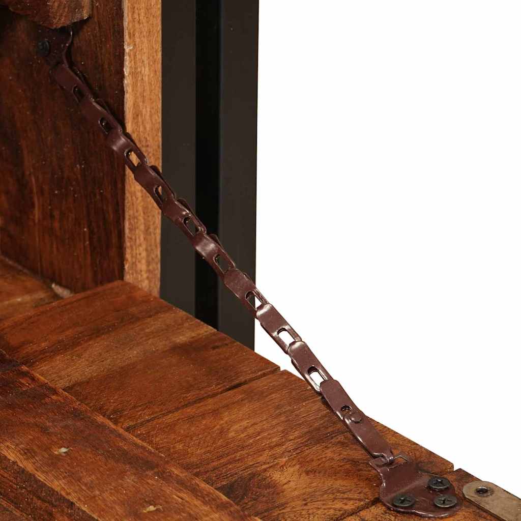 Schoenenkast Bruin 90 x 38 x 45 cm Massief gerecycled hout is nu te koop bij PeponiXL, paradijselijk wonen!