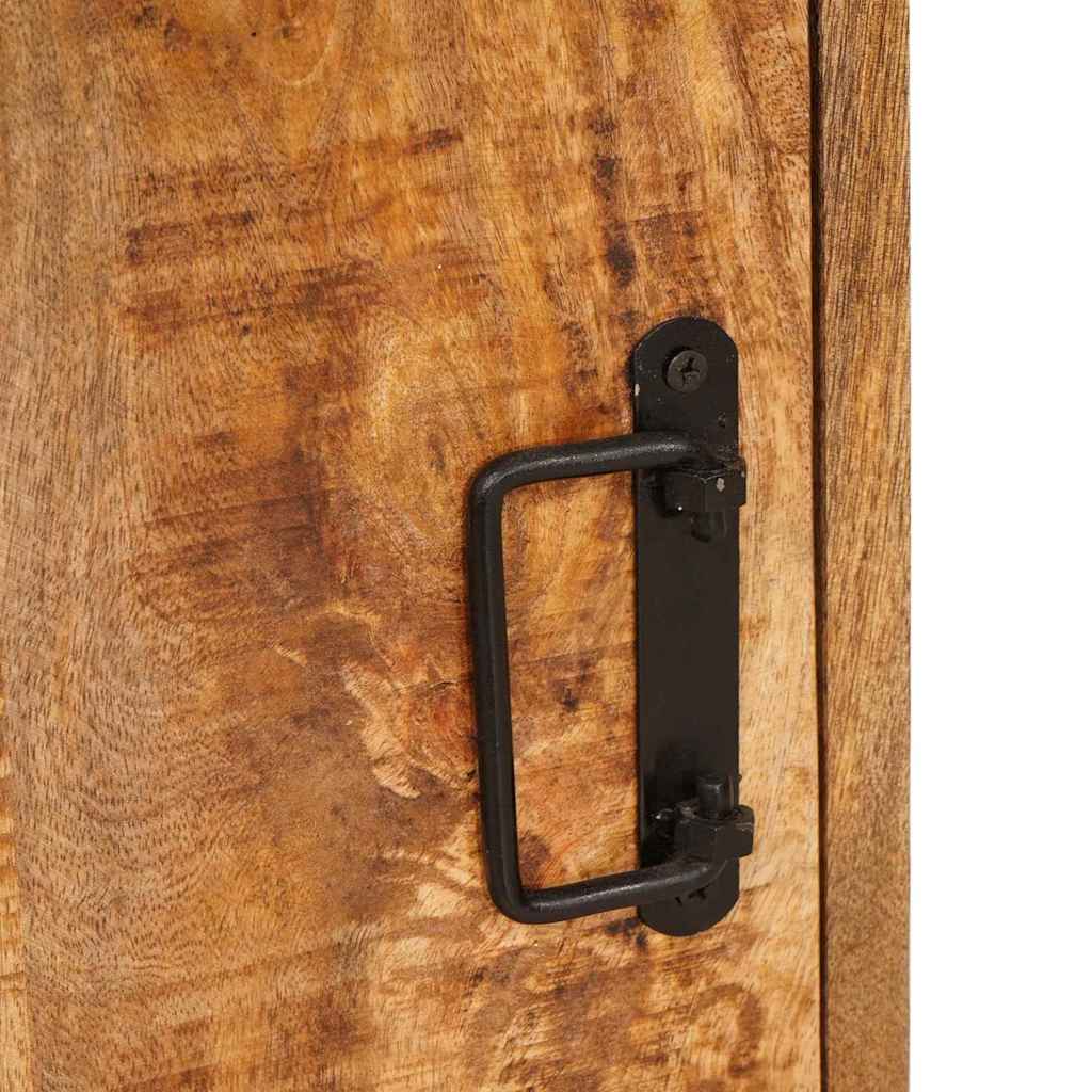 Nachtkastje 2 pcs Bruin 35 x 33 x 48 cm Massief Mango Hout is nu te koop bij PeponiXL, paradijselijk wonen!