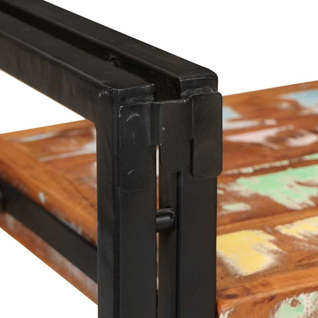 Nachtkastje Bruin en zwart Massief gerecycled hout is nu te koop bij PeponiXL, paradijselijk wonen!