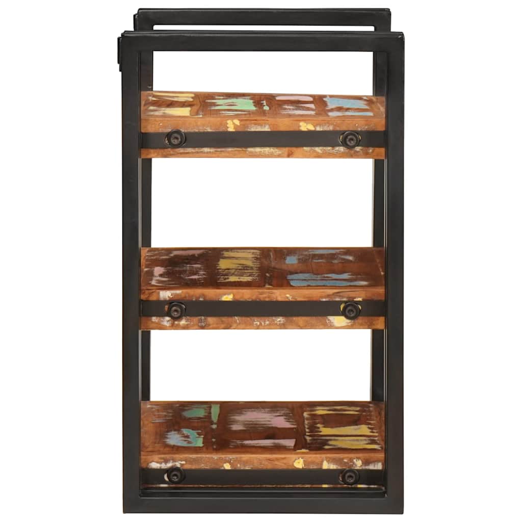 Nachtkastje Bruin en zwart Massief gerecycled hout is nu te koop bij PeponiXL, paradijselijk wonen!