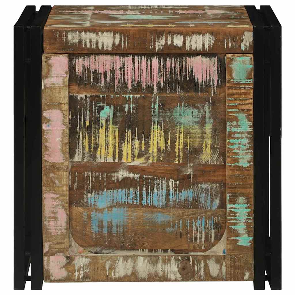 Opbergbox met opslag 50 x 50 x 50 cm Massief Gerecycled Hout is nu te koop bij PeponiXL, paradijselijk wonen!