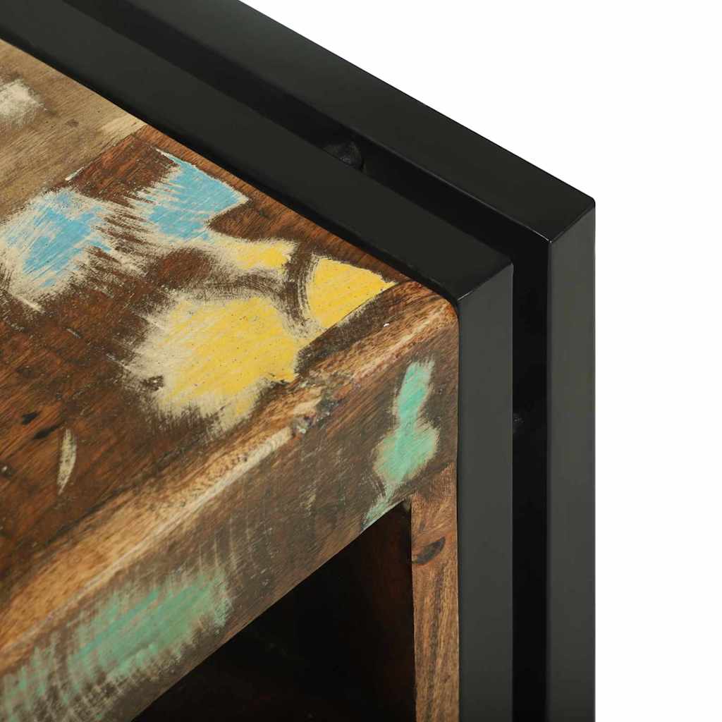 Wijnrek 35 x 35 x 39 cm Massief Gerecycled Hout is nu te koop bij PeponiXL, paradijselijk wonen!