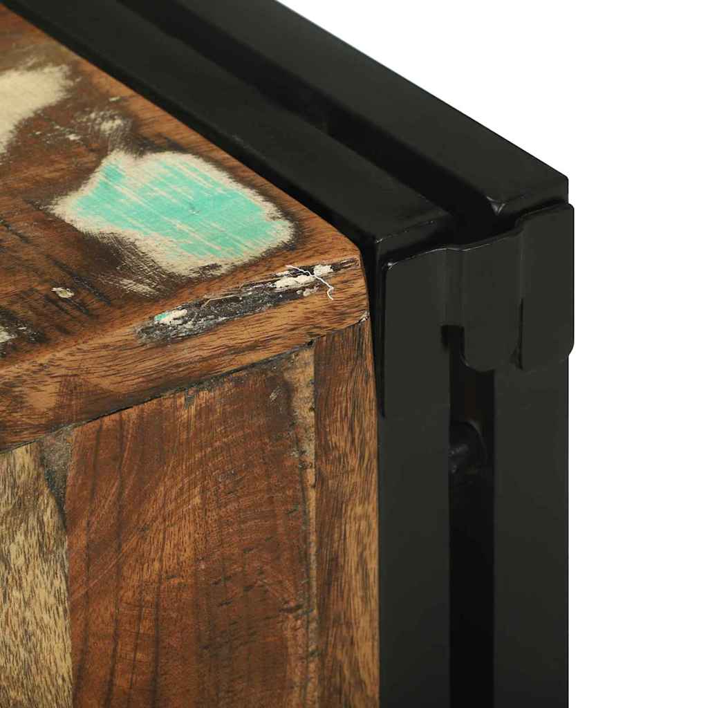 Wijnrek 35 x 35 x 39 cm Massief Gerecycled Hout is nu te koop bij PeponiXL, paradijselijk wonen!